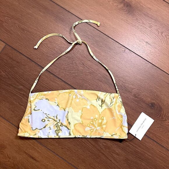 Faithfull the Brand NWT Isa Bikini Top Loretta Floral Print  (Sz XXL) - Picture 2 of 7